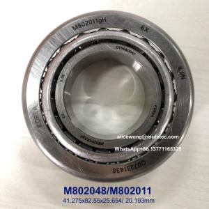 Quality Automatic Transmission M802048/M802011 Tapered Roller Bearings 41.275x82.55x25.654/20.193mm wholesale