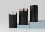 Matte Black Plastic pill bottle capsules vitamin supplement in stock
