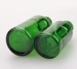 Green Essential Oil Cosmetic Glass Bottle 5g 15g 20g 30g 100g With Tamper Proof