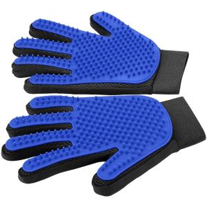 Quality Small Middle Large Pet Hair Remover Mitt Deshedding Dog Grooming Gloves For Bathing wholesale