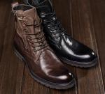Height Increasing Heel Elevator Casual Shoes Flat Lace Up Mens Elevator Dress