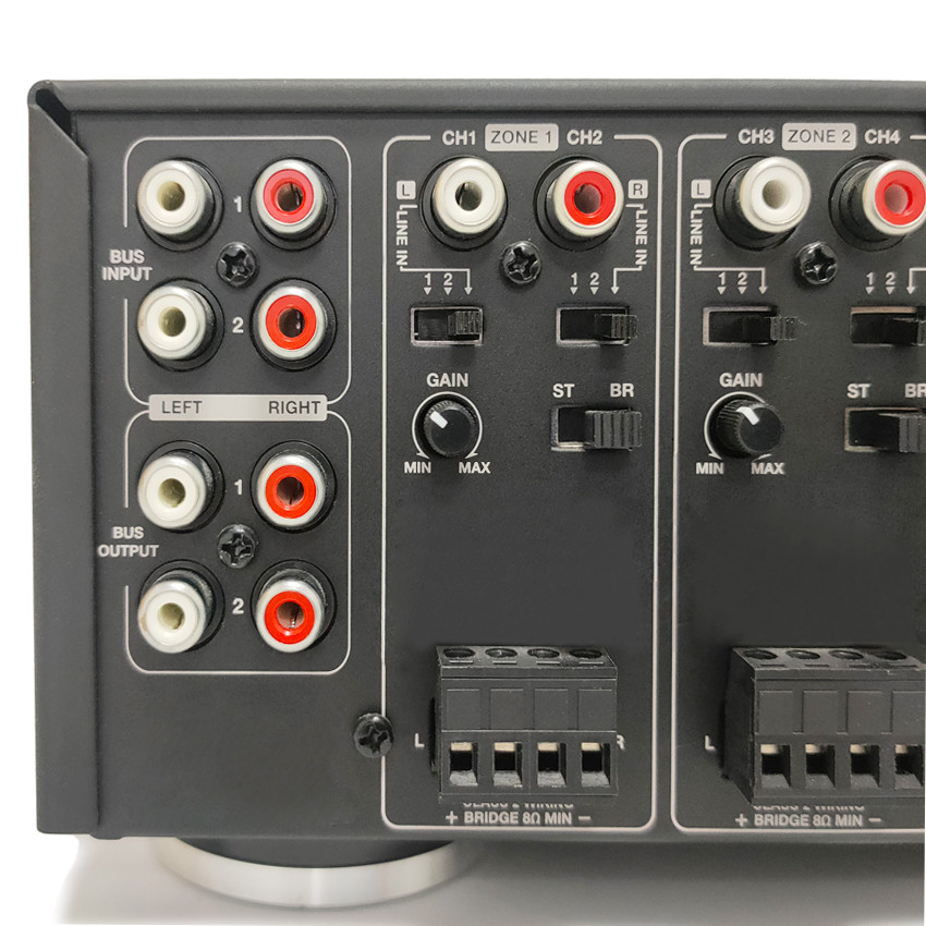8 Zones Home Audio Amplifier Class D High Power Solid Home Theatre Power Amplifier