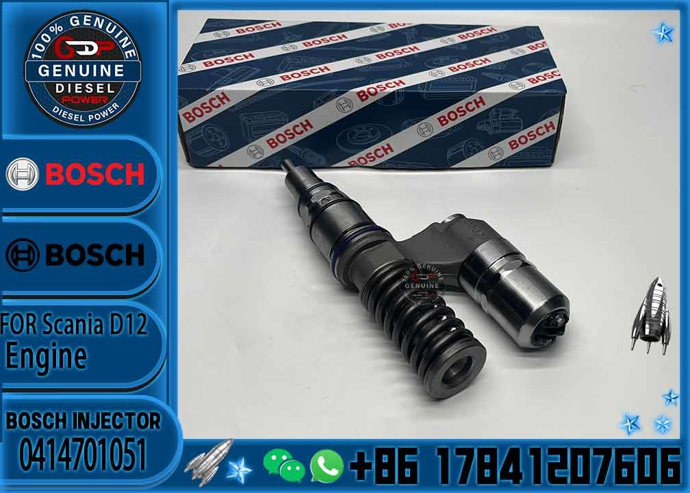High Quality And Good Price Original New Common Rail Fuel Injector 0414701072 0414701051 For Scania R440