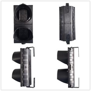 Quality 200MM Housing 2-Aspect Body Road Traffic Light Round Or Square wholesale