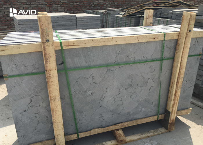 Elegant Natural Limestone Tiles For Floor / Wall Decor Small Order Accepted
