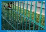 Double Green Pvc Coated Wire Mesh Fencing For Country Border XLS-05