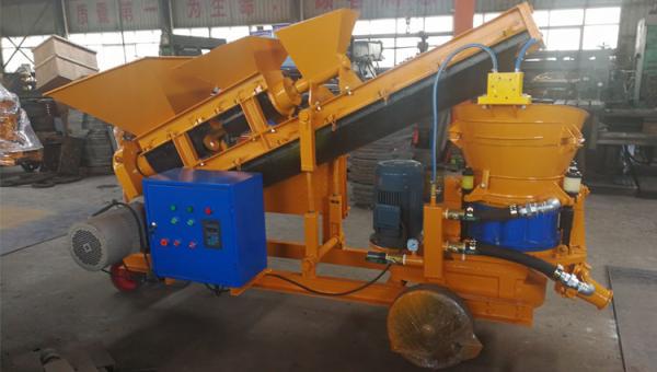 Self Loading Concrete Shotcrete Machine Underground Mining Electric Gunite