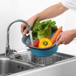 Kitchenware Collapsible Silicone Folding Sink Drain Basket