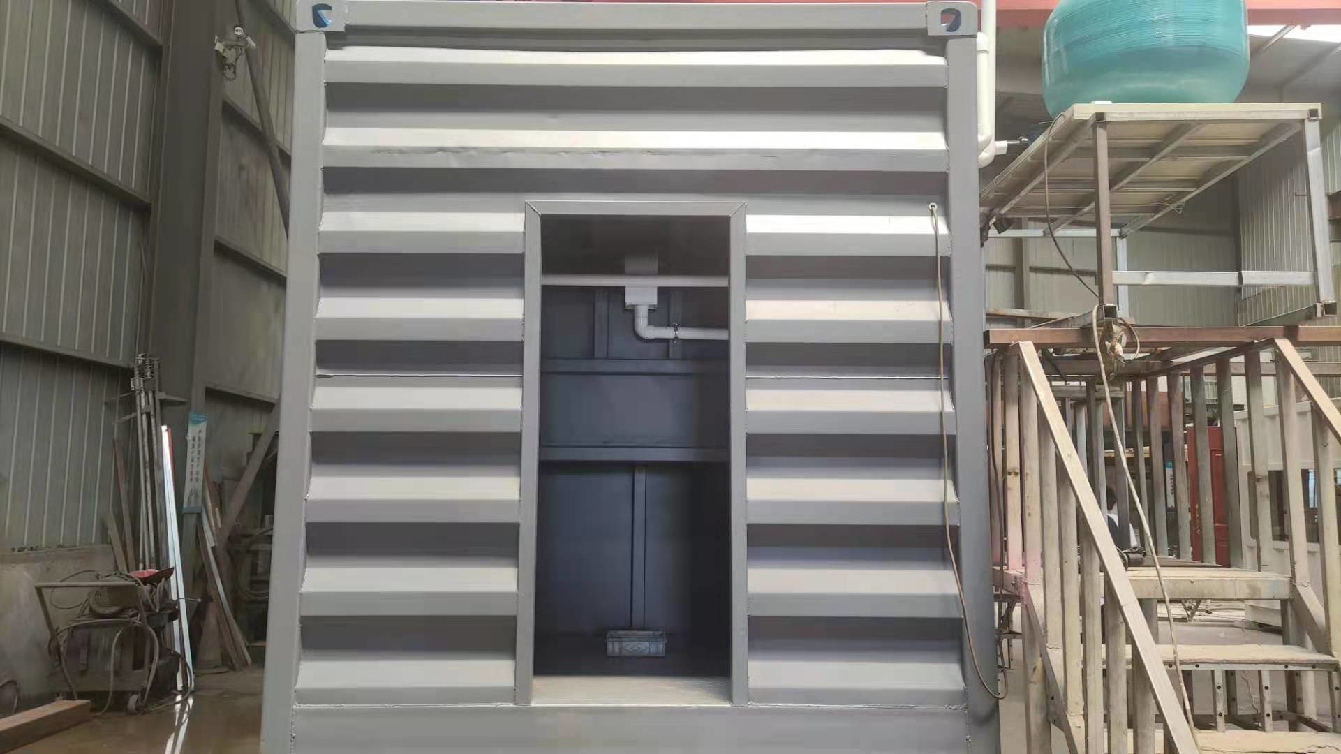Waterproof Coating Swimming Pool Shipping Container With Skimmer 40 Foot