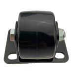 4 Inch Swivel Top Plate Low Profile Industrial Equipment Caster Wheels