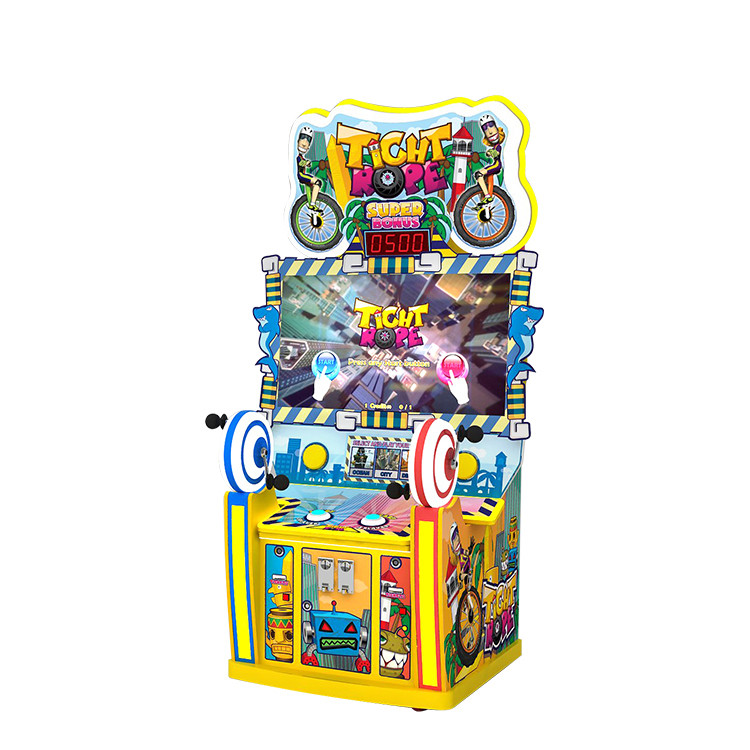 Indoor Lottery Ticket Machine / Wheelbarrow Adventures Video Game Machine