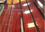 Custom Extruded Aluminum Extrusions / Profiles For Sliding Door Wood Grain