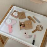 ISO9001 Childrens Portable Montessori Wooden Cosmetic Toy Set