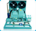 25HP semi-hermetic Refrigeration Condensing Units , low temperature condenser