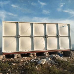 Quality High Strength GRP / FRP /SMC Sectional Modular Bolt Water Tank wholesale