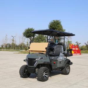 Quality 4 Wheel 4 Seater 72V 100AH Lead Acid Cell Electric Golf Cart Support OEM wholesale