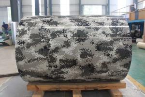 Quality Camouflage Design Pattern Pre Painted Aluminum Sheet For Building Wall Decoration wholesale