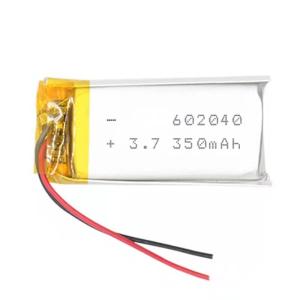 Quality Tachograph Lithium Polymer Battery 2.75V Li Ion Battery 3.7V 350mAh Rechargeable wholesale