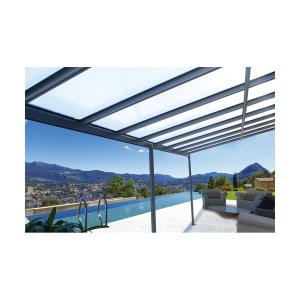 Quality 6mm 8mm Outdoor Aluminium Pergola / Aluminium Frame Gazebo wholesale