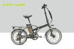 Aluminum 20 Inch Electric Folding Bike Disc Brake TX55 Derailleur System