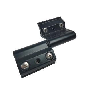 Quality Household Aluminum Casement Window Hinges Black With Screw And Plate wholesale