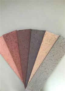 Quality Thickness 5mm of Thin Purple Split Face Brick For Wall Decoration wholesale