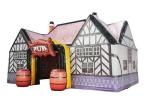 Durable Inflatable Display Tent / Blow Up Event Shelter 10x6x6m Pub Themed