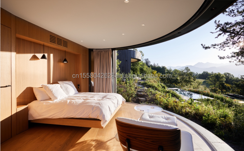 Plant Modular Stainless Steel Round House with Customized Color Customization and Construction