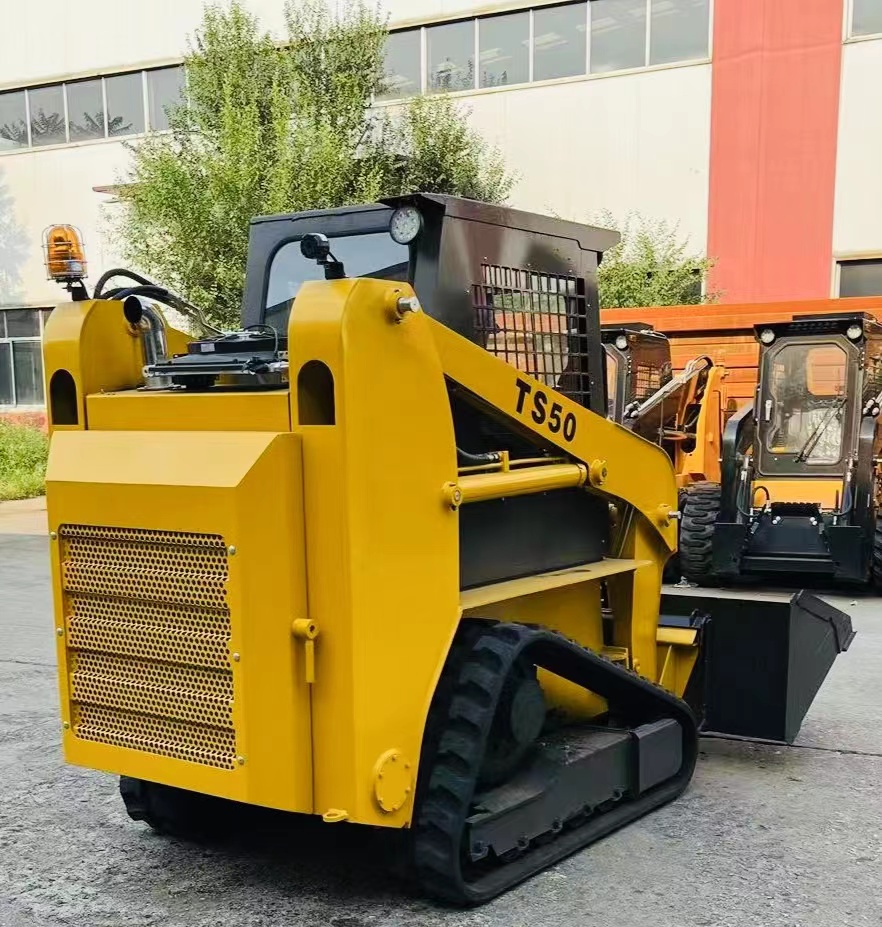 Earthmoving Machinery Tracked Skid Steer Loader TS50 Minicargador for Functionality