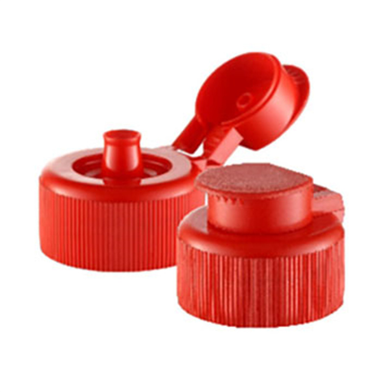 28410 Flip Top Cap with Big Output with Silicone for Honey Bottle