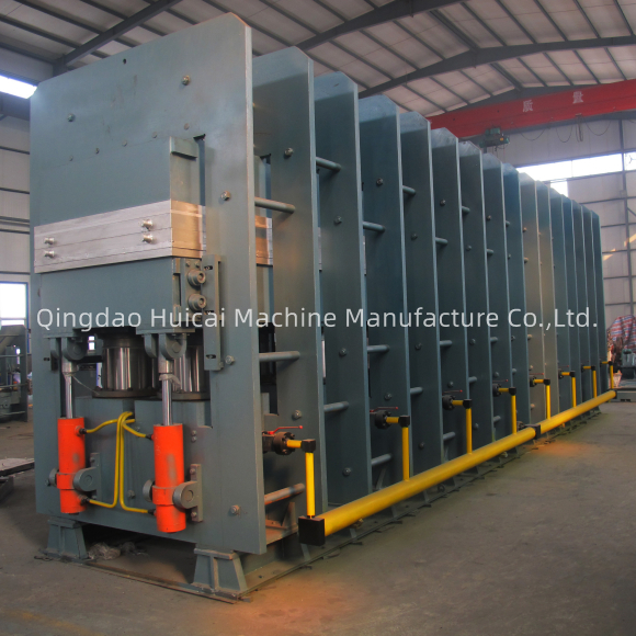 Rubber Conveyor Belt Making Machine Hot Press Vulcanizer Overall Size 3000x2100x3360 mm