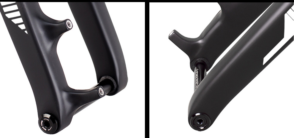 T800 Carbon Mountain Bike Fork 29er Thru Axle Carbon Fiber Disc Brake