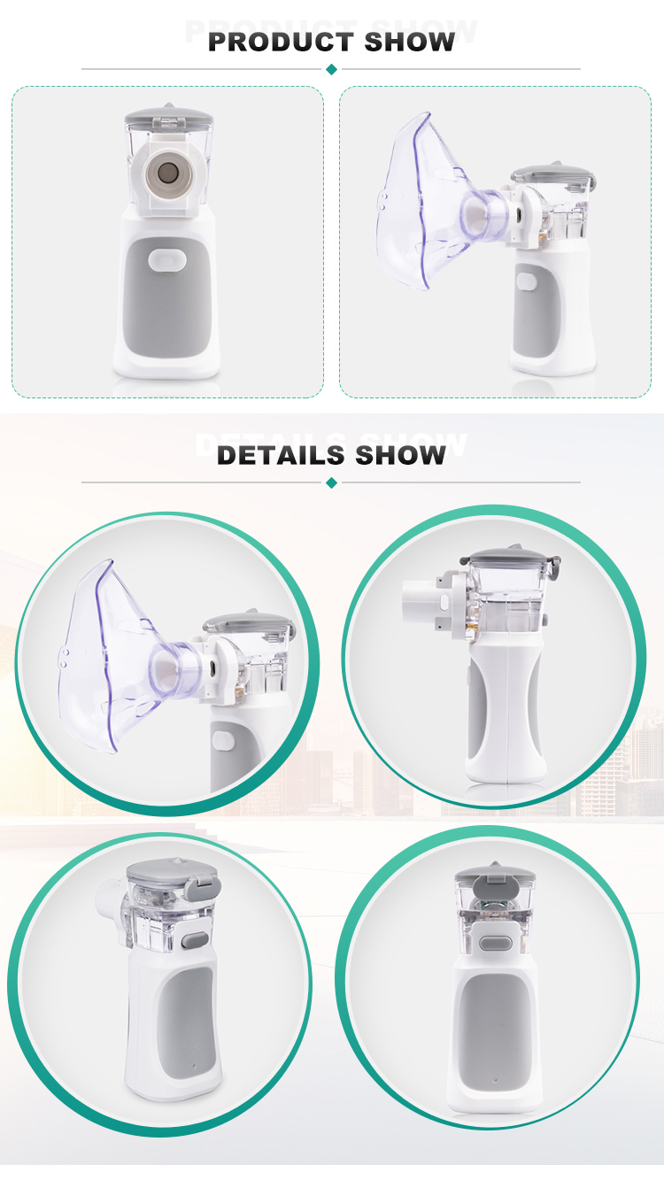 Electric Mini Portable Mesh Nebulizer Intelligent Mesh Nebulizer For Home Use