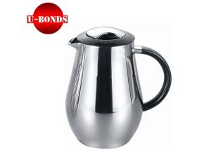 Quality Travel Stainless Steel Insulated Coffee Plunger Pear Shape Double Wall wholesale