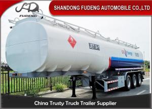 Quality Carbon Steel Customized Fuel Tanker Semi Trailer / Tractor Trailer Tanker wholesale