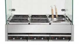 Quality Stainless Steel Kanto Cooker Boils Vegetables Meatballs At 9KW Power wholesale