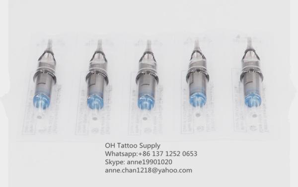 Round Liner Regular Tight Sterile Tattoo Needle Cartridges With Membrane And