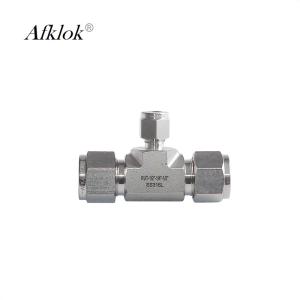 Quality Stainless Steel Reducing Tee Pipe Fittings 3000 Psi Corrosion Resistant For Nitrogen wholesale