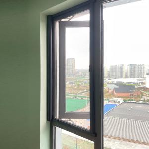 Quality Custom Ultra Narrow Frame Hurricane proof Impact Aluminium Frame Doors And Windows Aluminum Tilt Turn Casement Window wholesale
