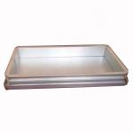 marine products processing freezing box, contact plate freezer tray, aluminum