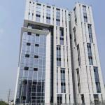 Hospital Building Aluminum Glass Curtain Wall Facade Modern Design