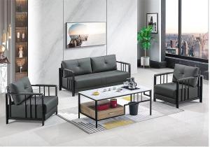 Quality Modern Beauty Spa Salon Waiting Room Sofa 1 3 Seat Comfort Office Sofa Leather Reception Sofa Couch wholesale