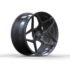 Quality 20x8.5 PCD 5-112 Racing Forged Wheels Gun Grey Forge Auto Rims wholesale