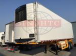 Double Alxe Refrigerated Semi Trailer , 40FT Refrigerated Enclosed Cargo