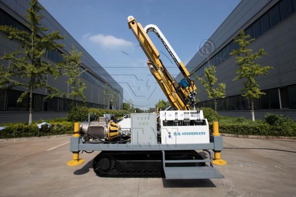 Cheap 70m Ground Improvement Jet Grouting Anchor Drilling Rig For Soft Foundation for sale