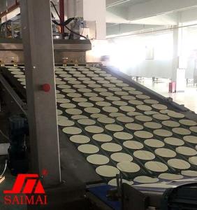 Quality SUS304 Hygiene 380V Pita Bread Flat Bread Production Line wholesale
