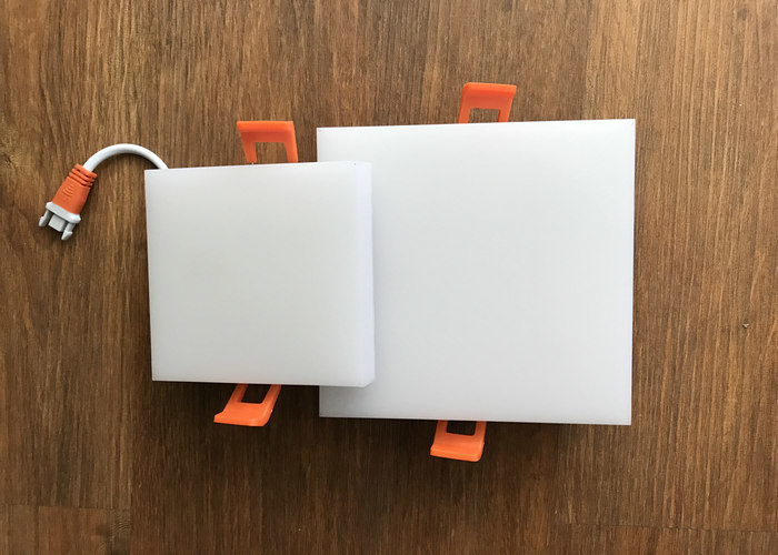12W 18W 24W LED Slim Panel Light Aluminum IP20 Embedded 3000K CE ROHS