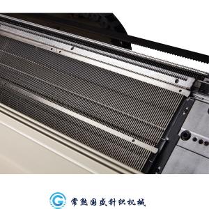 Quality Three System Auto Cotton Yarn 3.5G Blanket Knitting Machine wholesale