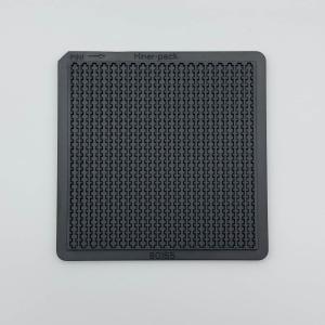 Quality Black Bare Die Tray Warpage Within 0.3mm For Chip Storage And Packing wholesale