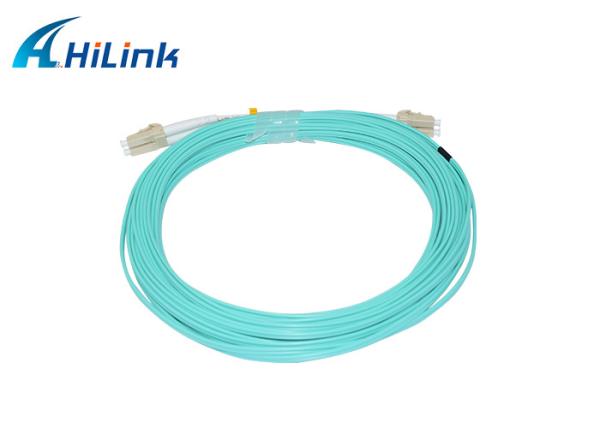 50/125 10M Multimode Duplex Fiber Optic Patch Cord OM3 2.0 / 3.0mm LC/UPC - LC